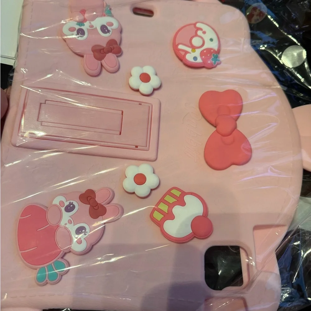 Bunny pink iPad Air 5th/4th Generation Case for iPad Pro 11 Inch Case 10.9 NEW
